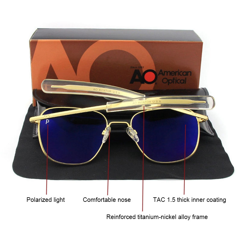 AO Sunglasses Polarized Lens M - đánh giá và giá Sunglasses Aviator Polarized