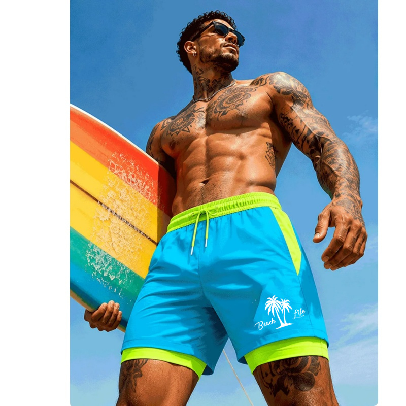 Men'S Swimming Trunks Palm Tre - đánh giá và giá Trunks Board Surf