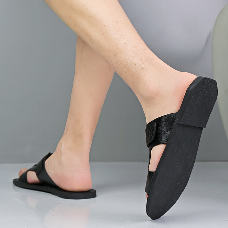 Large Size Premium Leather San - đánh giá và giá Flip Flop Leather Men