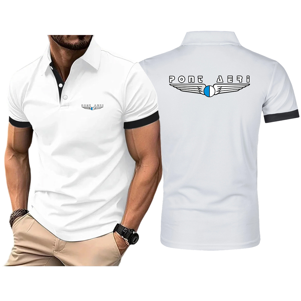 Disco Logo Pont Aeri CH Men's  - đánh giá và giá Polo Shirt Pique