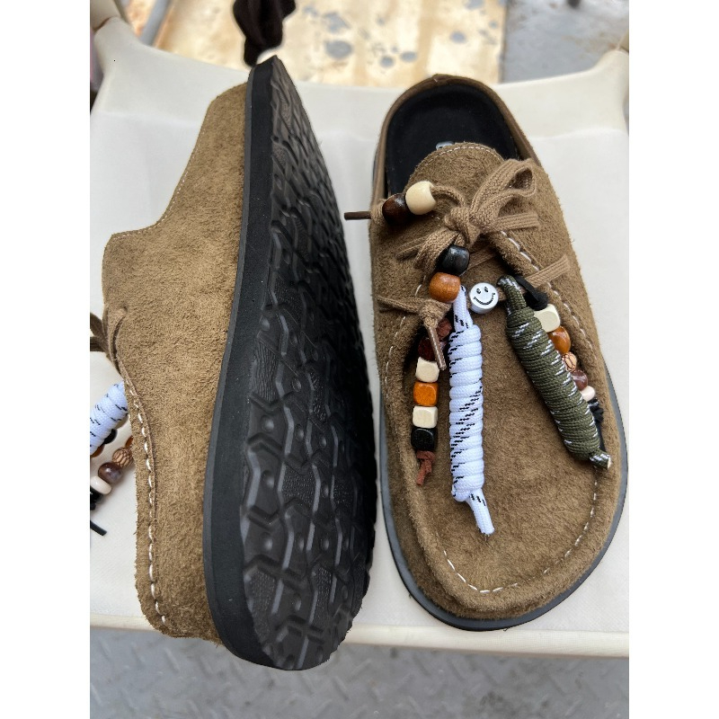 Women Men Clogs Cow Suede Leat - đánh giá và giá Flip Flop Leather Men