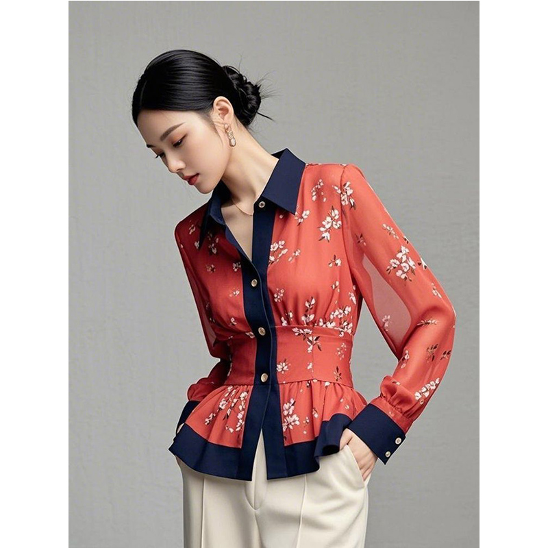 2025 Spring Autumn New Tempera - đánh giá và giá Shirt Camp Collar