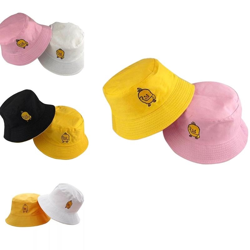 Nam Nữ Mùa Hè Vịt Vàng Thêu Nó - đánh giá và giá Packable Hat Nylon