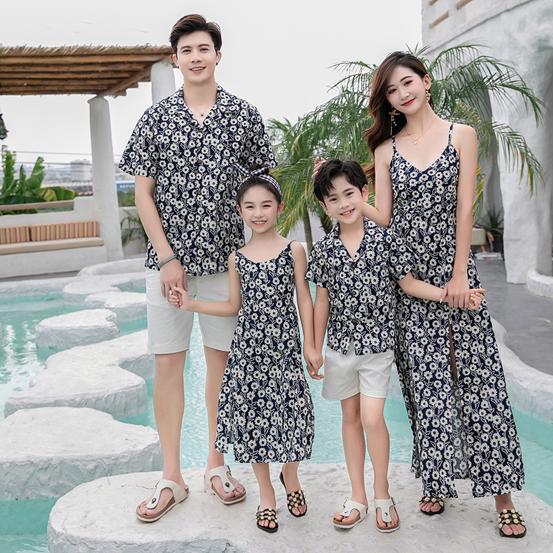 Family Matching Outfit Floral  - đánh giá và giá Resort Shirt Floral