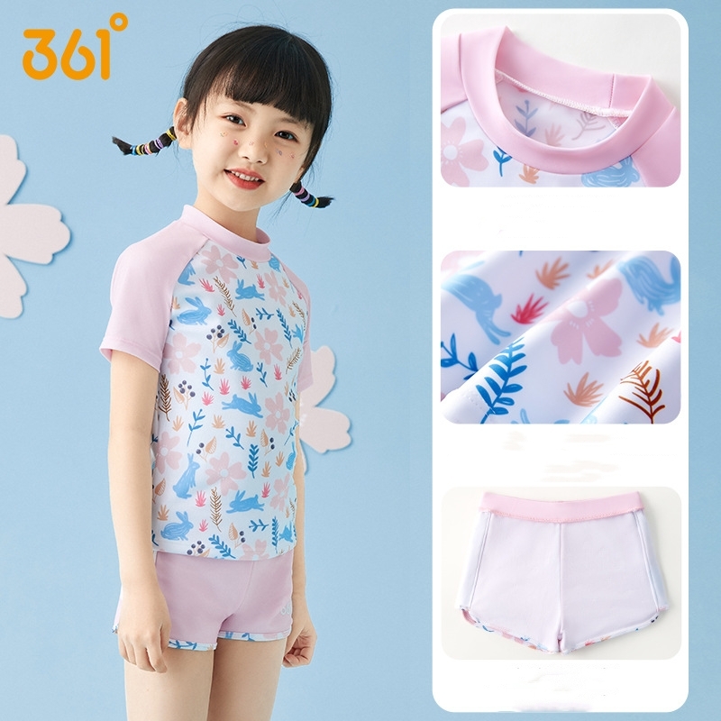 Girl Two Pieces WaterProof Spo - đánh giá và giá Swim Trunk Quick Dry