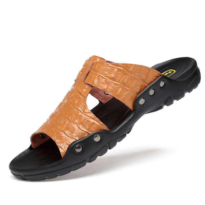 Leather Sandals Men's Comforta - đánh giá và giá Flip Flop Leather Men