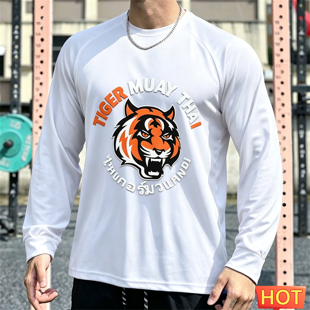 Muay Thai Men's Long sleeved T - đánh giá và giá Tee Graphic Print