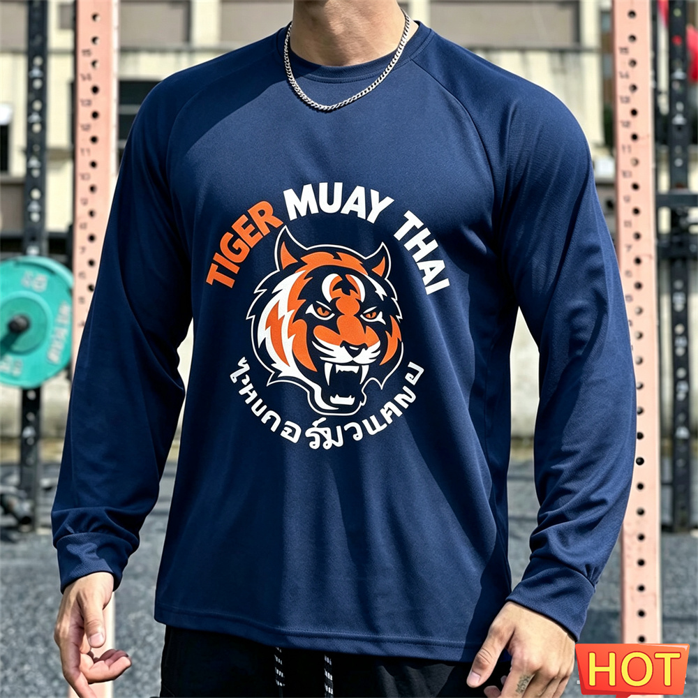 Muay Thai Men's Long sleeved T - đánh giá và giá Tee Graphic Print