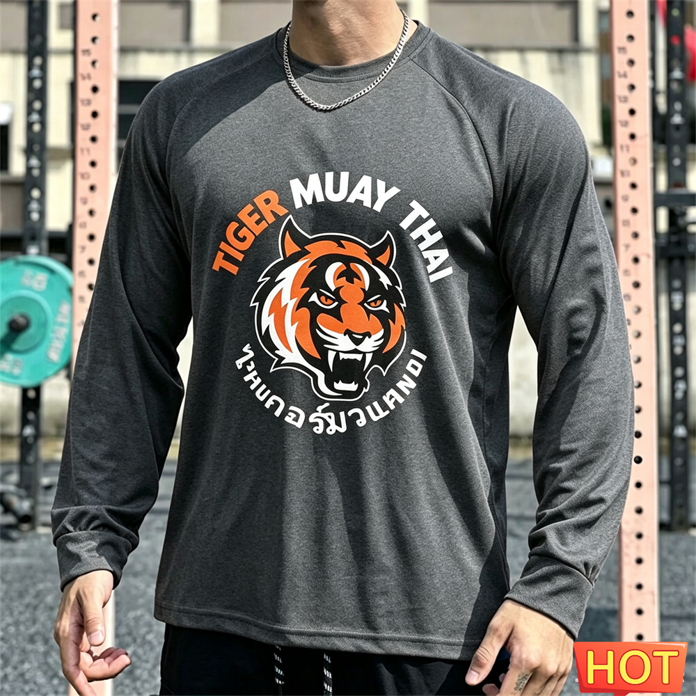 Muay Thai Men's Long sleeved T - đánh giá và giá Tee Graphic Print