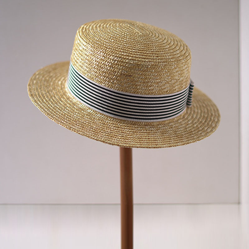 Wide Brim Boater Hats Flat Top - đánh giá và giá Bucket Hat Straw