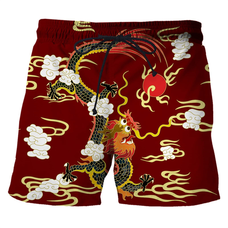 Chinese Dragon 3d Print Swim T - đánh giá và giá Trunks Board Surf