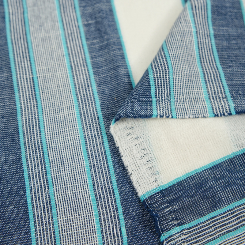 2Yards Fresh and artistic Blue - đánh giá và giá Linen Shirt Breathable
